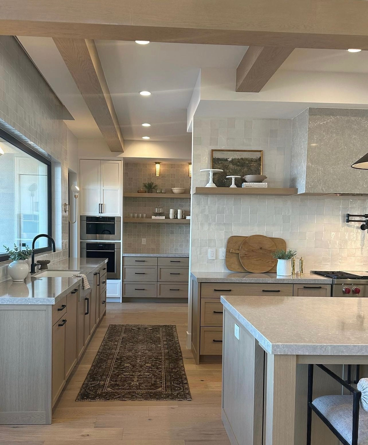 Yes, You CAN (and Should!) Have a Vintage Rug in Your Kitchen